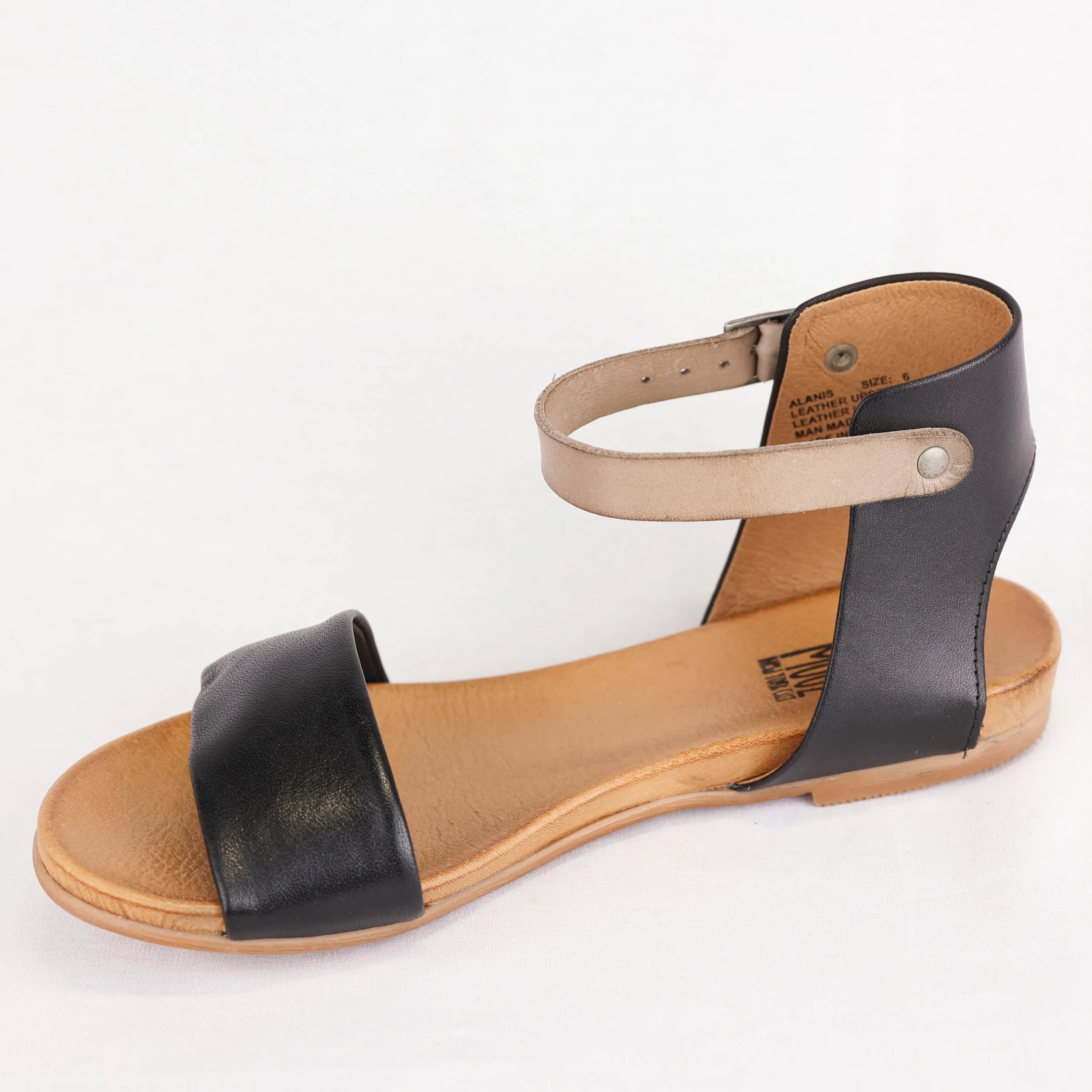 Miz Mooz Alanis sandal-black — Centro Shoes, Inc.
